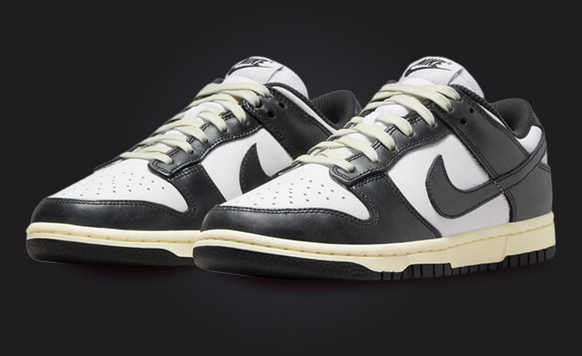 The Women's Nike Dunk Low Vintage Panda Releases In October