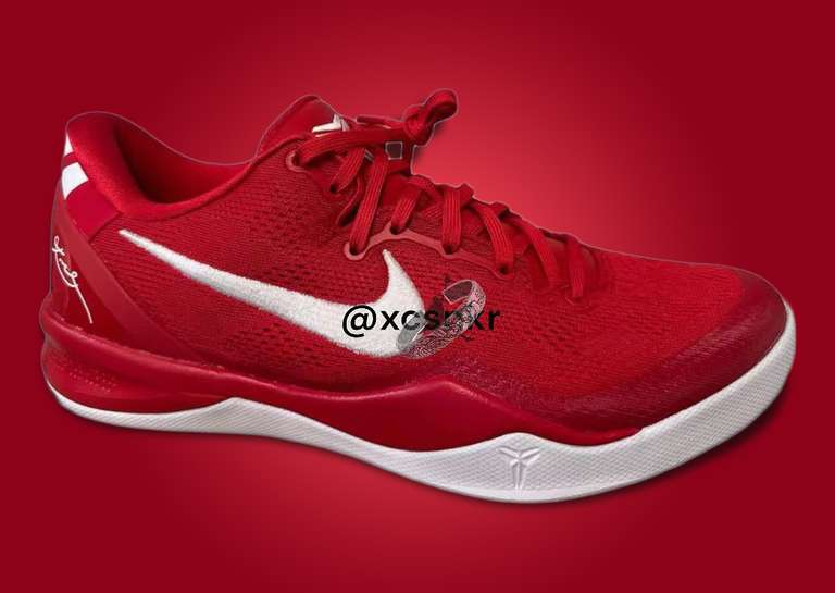 Nike Kobe 8 Protro TB University Red Lateral