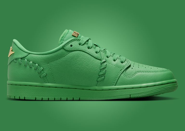 The Women's Air Jordan 1 MM Low Lucky Green Releases April 2024