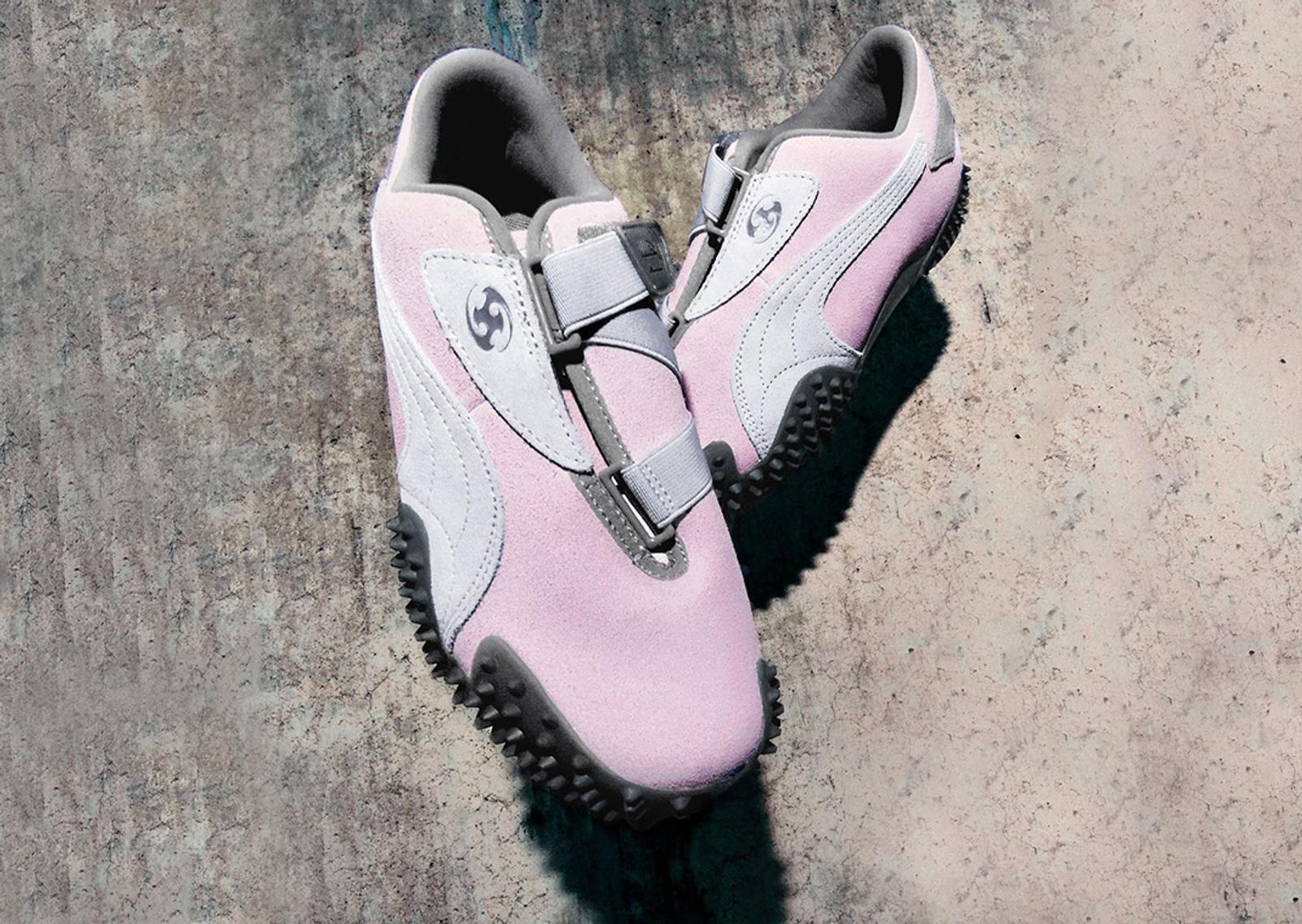 San San Gear x Puma Mostro Whisp of Pink Angle