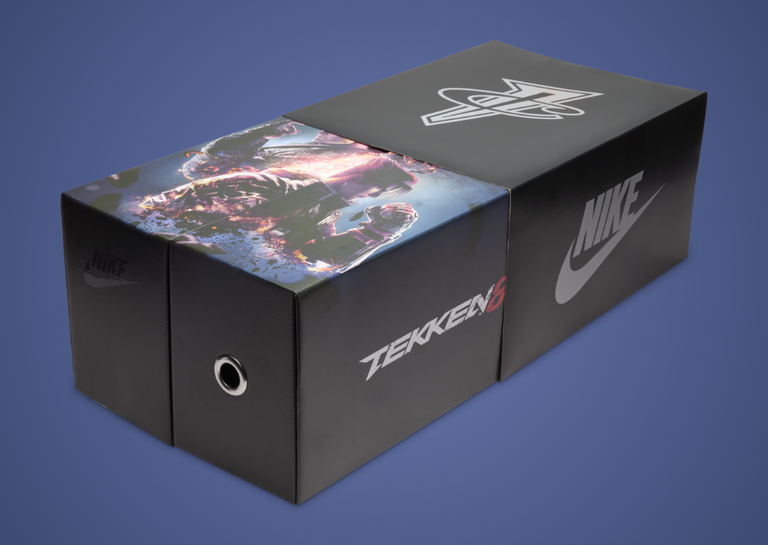 Tekken 8 x Nike Air Foamposite One Premium Packaging