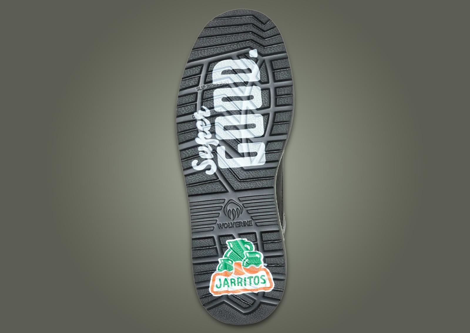 Jarritos x Wolverine Trade Wedge Boot Live With Flavor Outsole