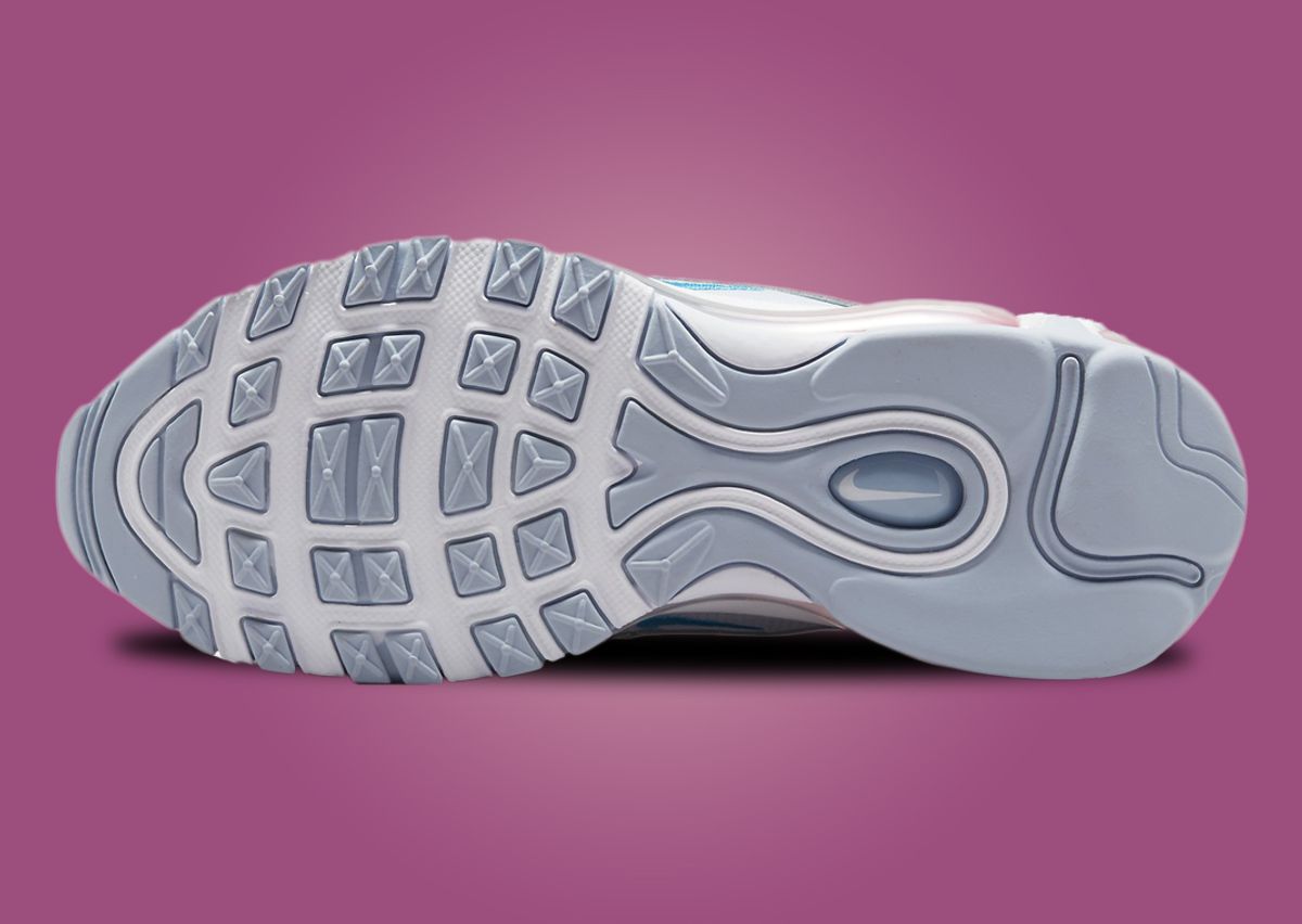 A Kaleidoscope Of Colors Decorate This Nike Air Max 97