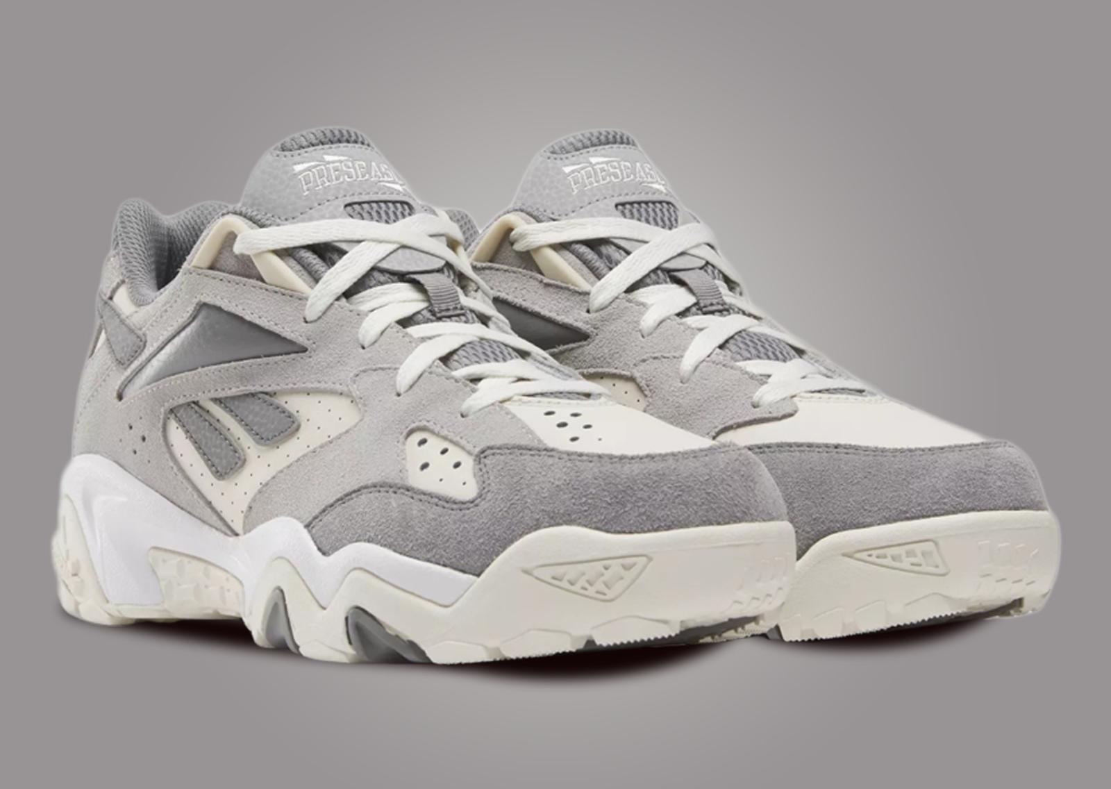 Reebok Preseason 94 Low Pure Grey Angle