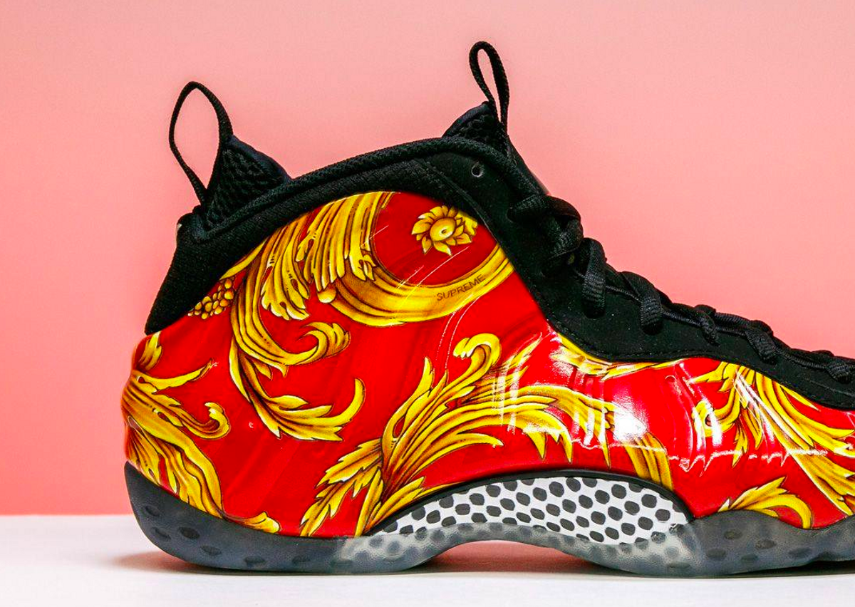 Supreme x Nike Air Foamposite One Red (2014)