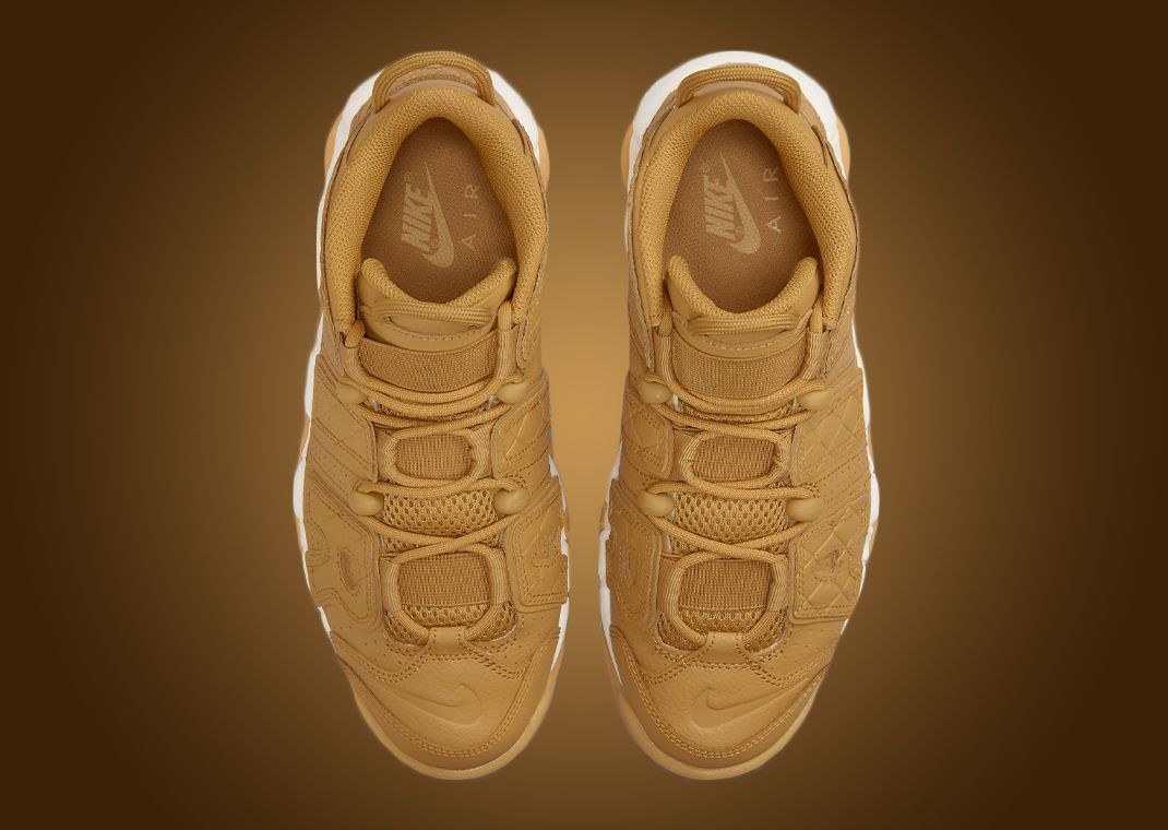 This Women's Nike Air More Uptempo Gets A Wheat Makeover