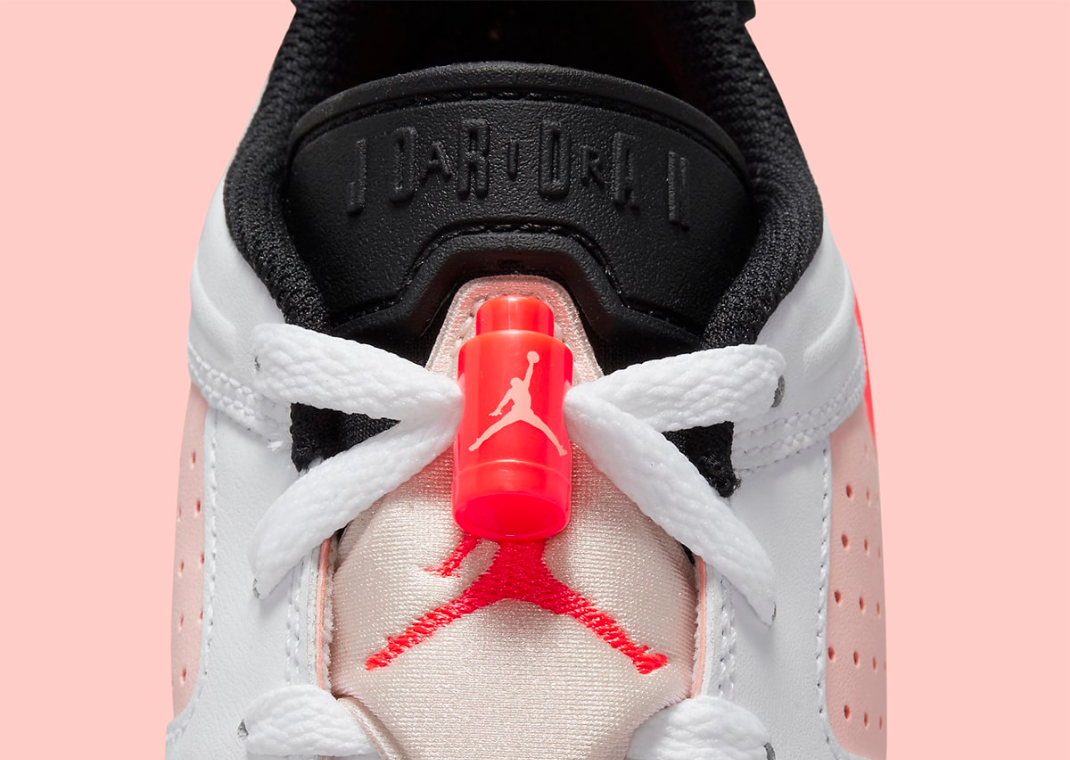 Pink Hues Cover This Kids Air Jordan 6 Retro Low