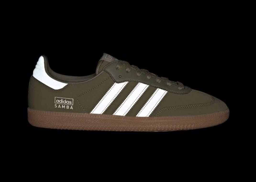The adidas Samba OG Focus Olive Releases January 2024