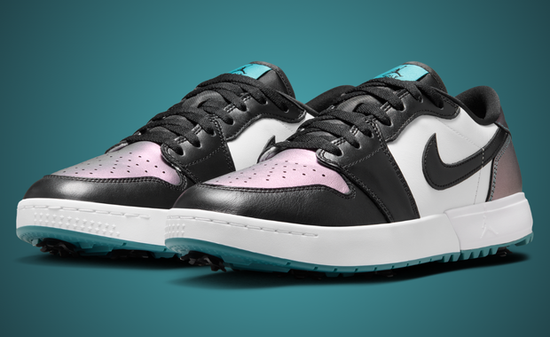Air Jordan 1 Low Golf Chameleon pair