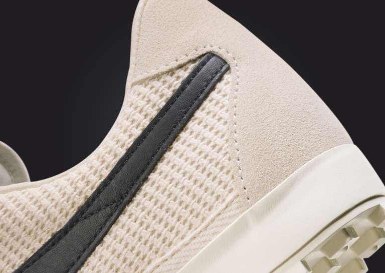 Bode x Nike Astrograbber SP Natural Heel Detail