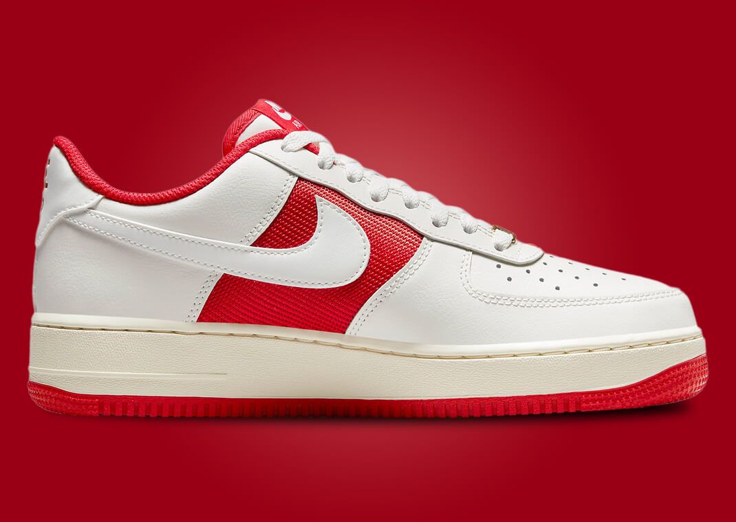 ▷ Bear Vuitton X Nike AF1 white/Red by Ske, 2023, Design