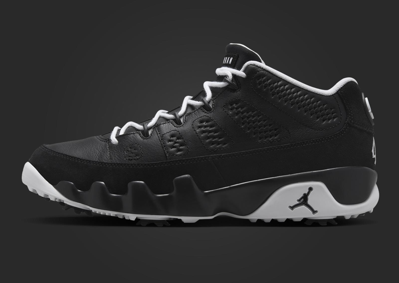 Air Jordan 9 Golf Barons PE Lateral