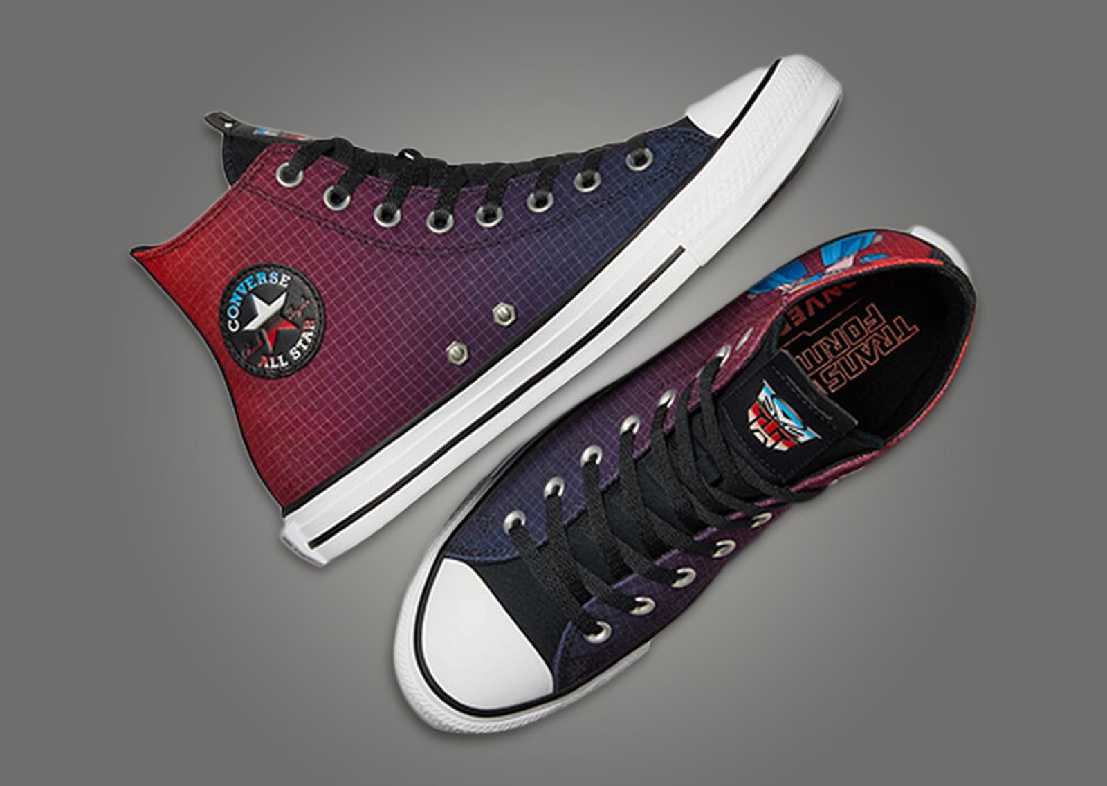 Transformers x Converse Chuck Taylor All-Star Hi Autobots Medial & Top