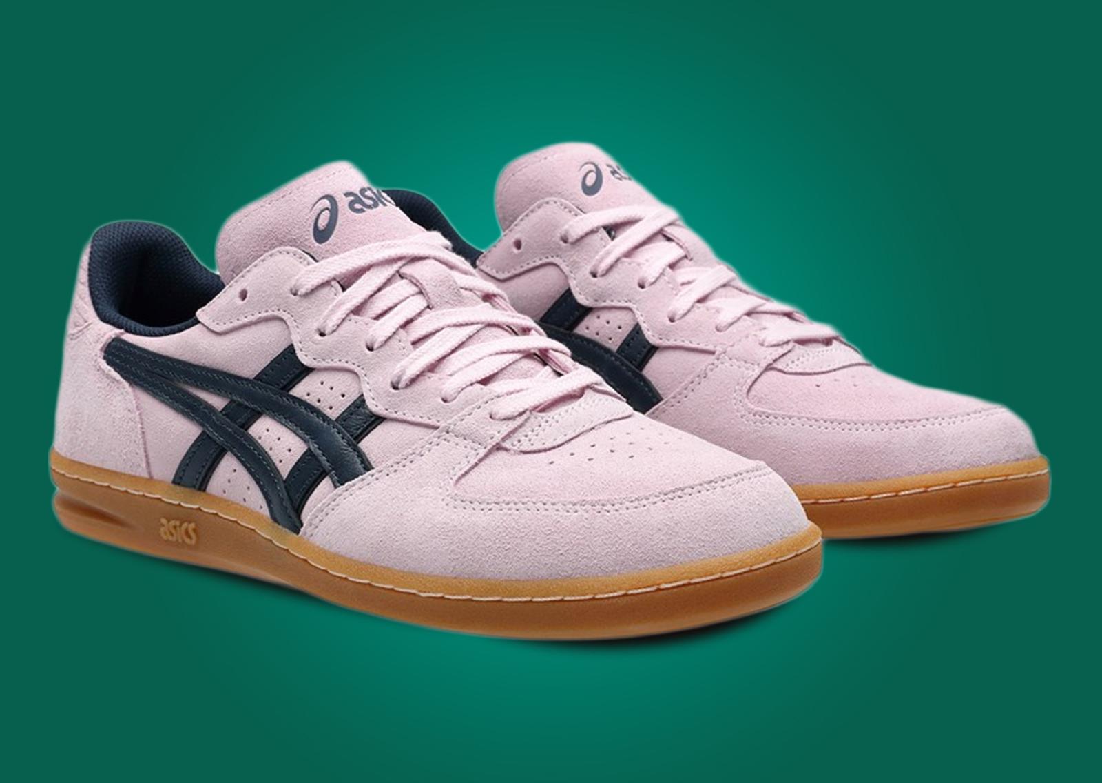 HAY x Asics Skyhand OG Pink Angle