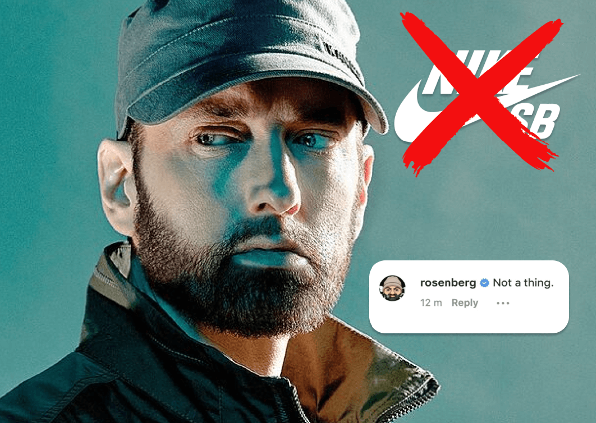 The Eminem x Carhartt x Nike SB Is Not Releasing