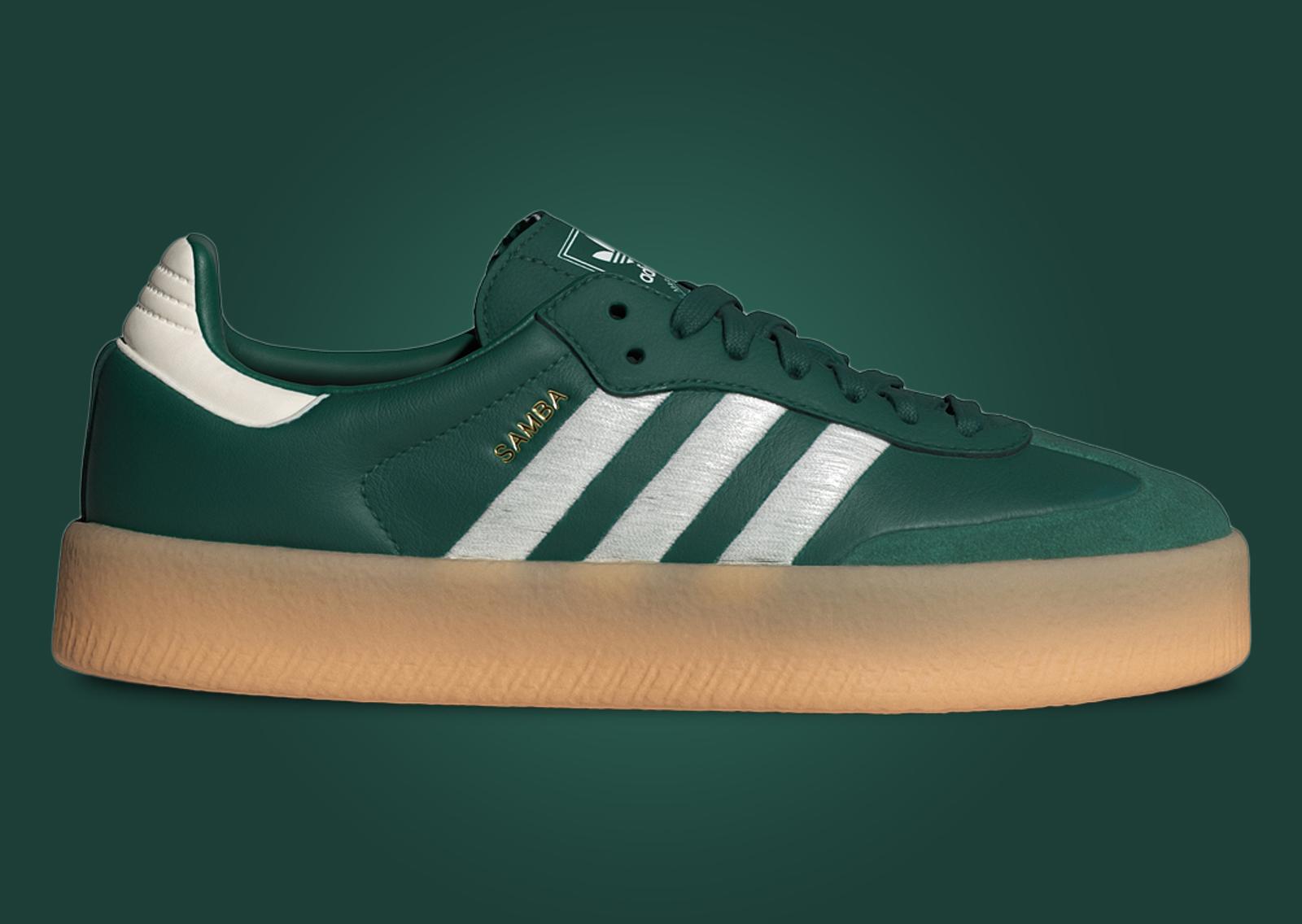 adidas Sambae Collegiate Green (W) Lateral