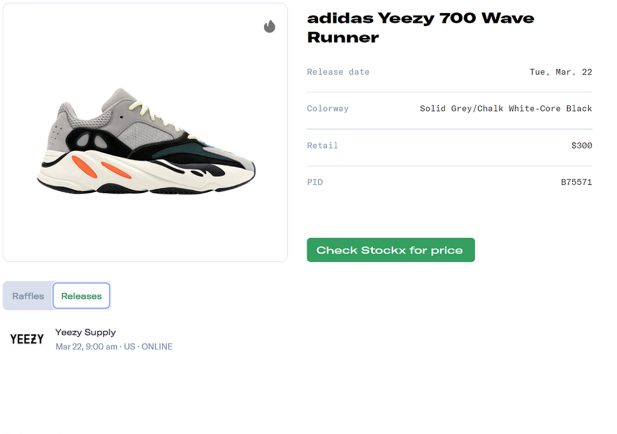 adidas Yeezy 700 Wave Runner Release Guide