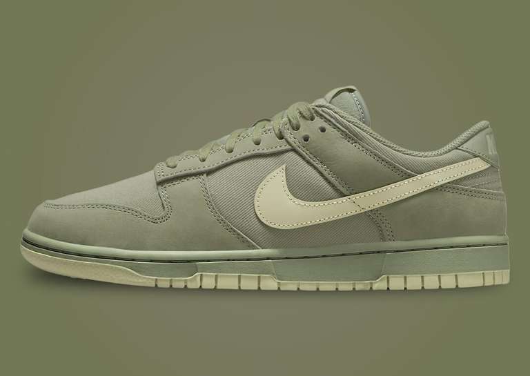 Nike Dunk Low Premium Oil Green Olive Aura Lateral