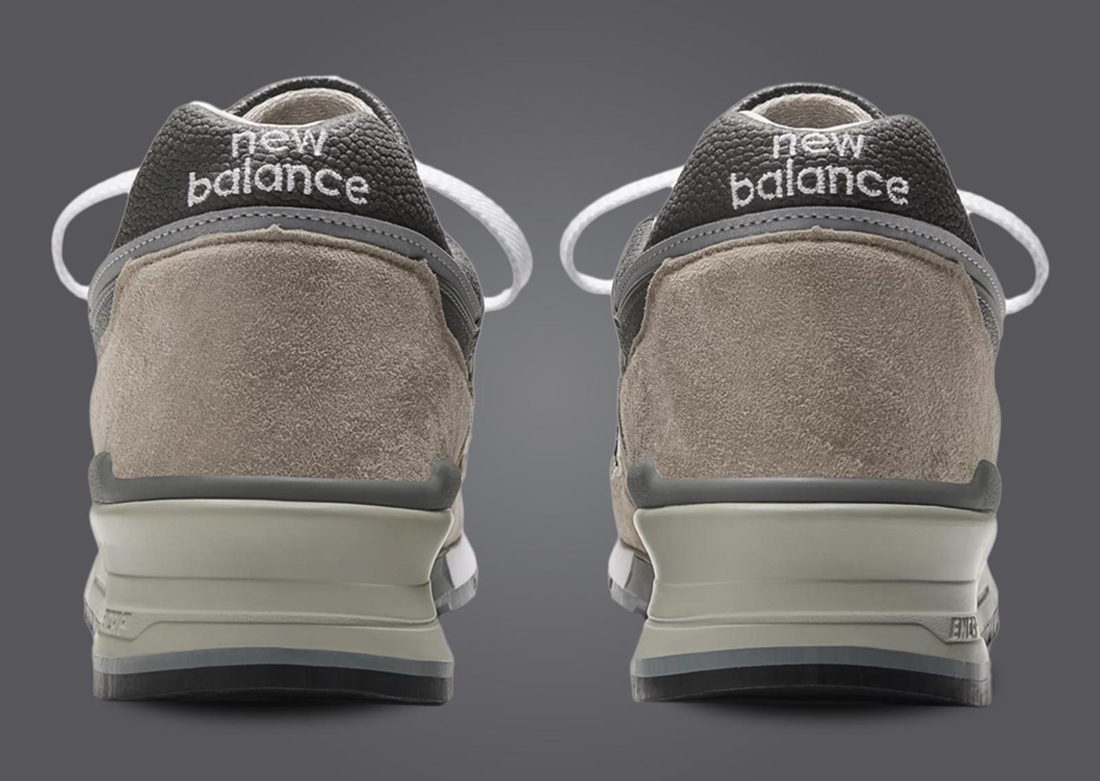 New Balance 997 Made in USA Grey Heel