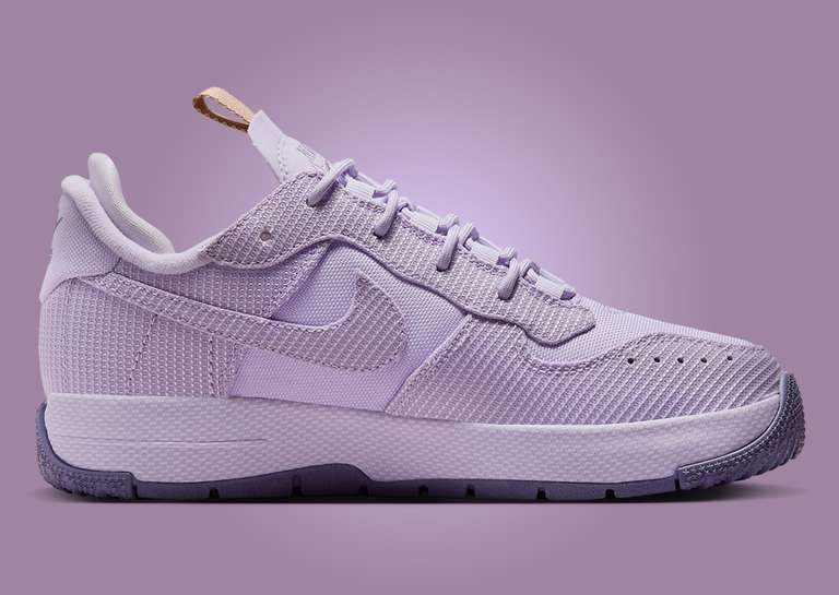 Nike Air Force 1 Wild Lilac Bloom (W) Medial