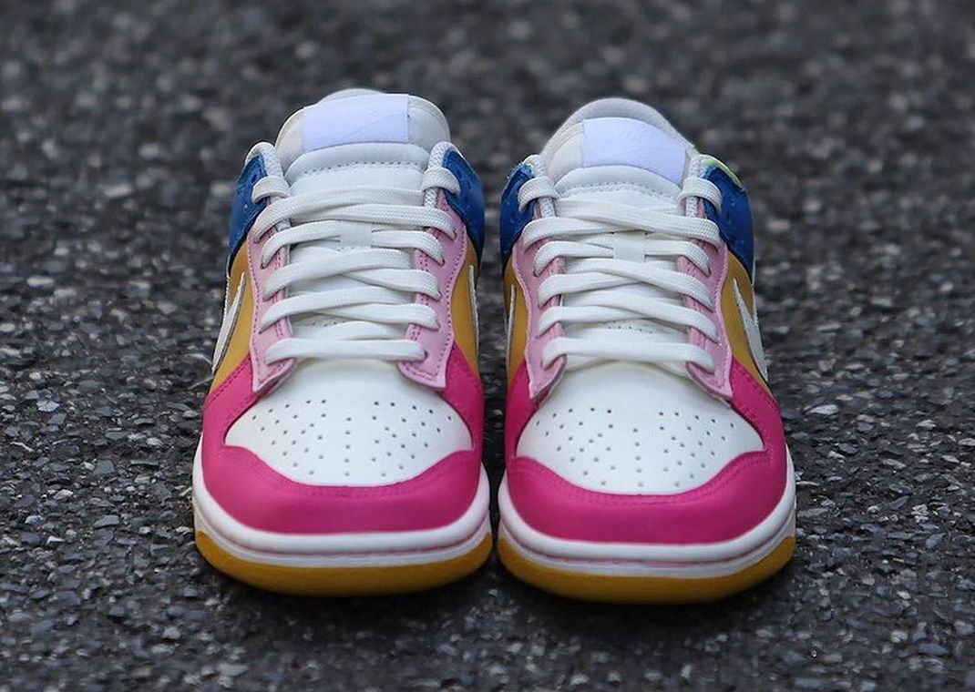 A Rainbow Of Colors Grace This Nike Dunk Low