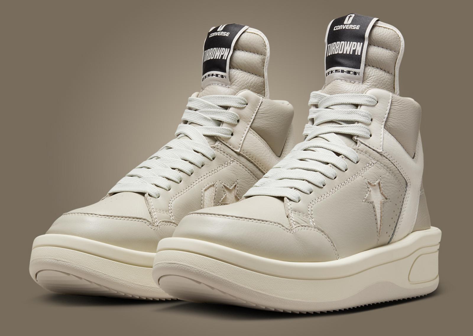 Rick Owens x Converse DRKSHDW TURBOWPN Pelican Angle