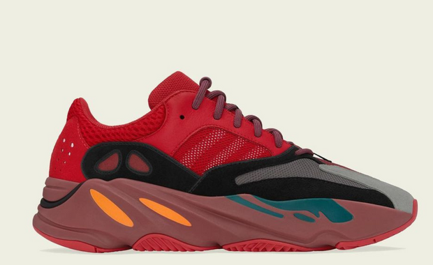 Hi Res Red Comes To The adidas Yeezy Boost 700