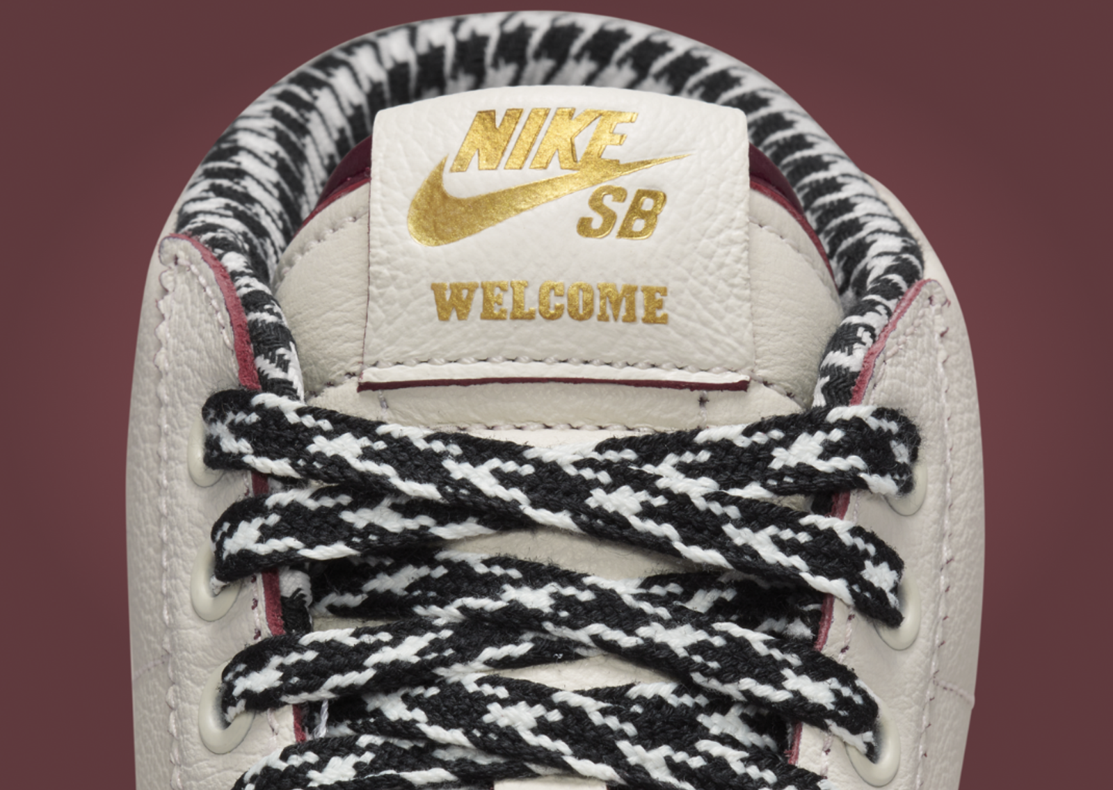 Welcome Skateboarding x Nike SB Zoom Blazer Mid Tongue