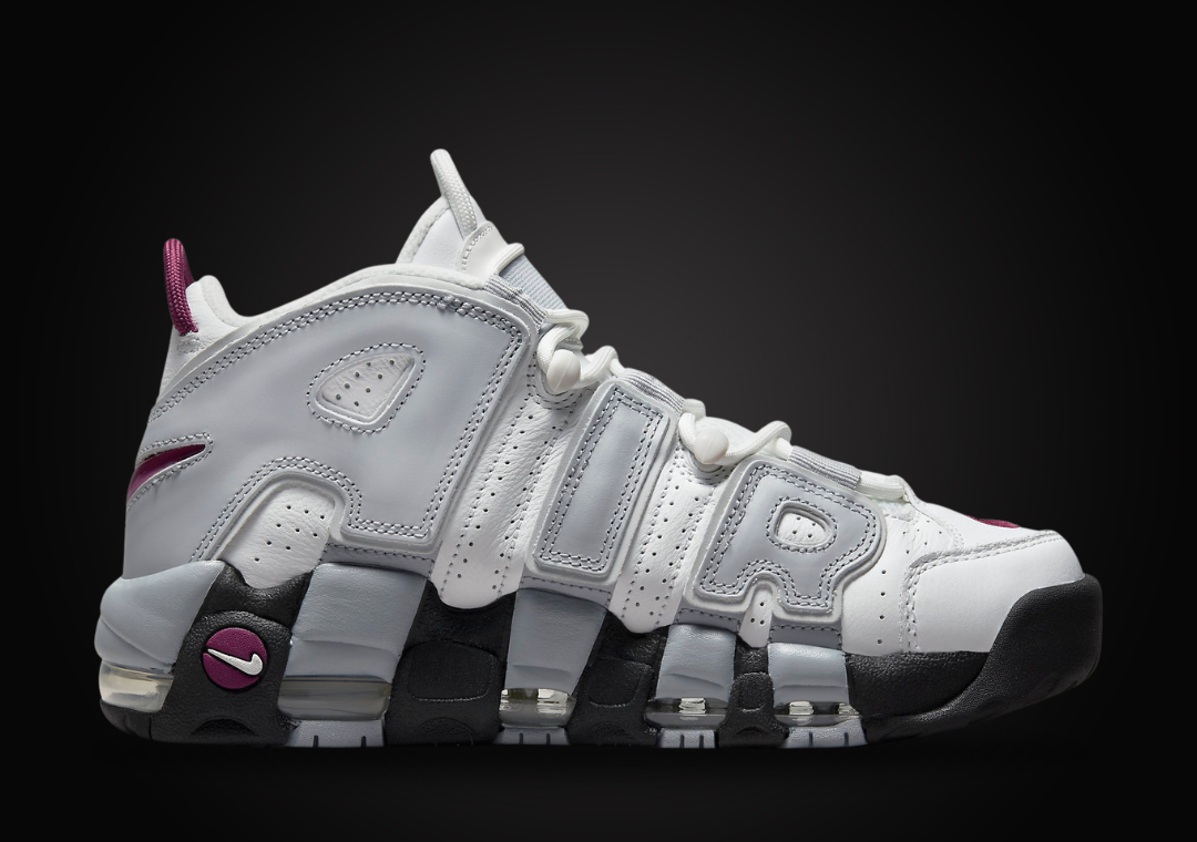 Striking Rosewood Accents Hit This Nike Air More Uptempo All-Star