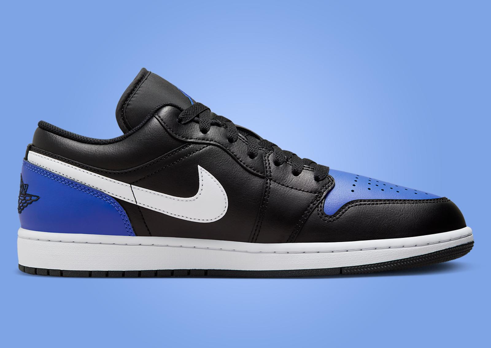 Air Jordan 1 Low Royal Toe Medial Left