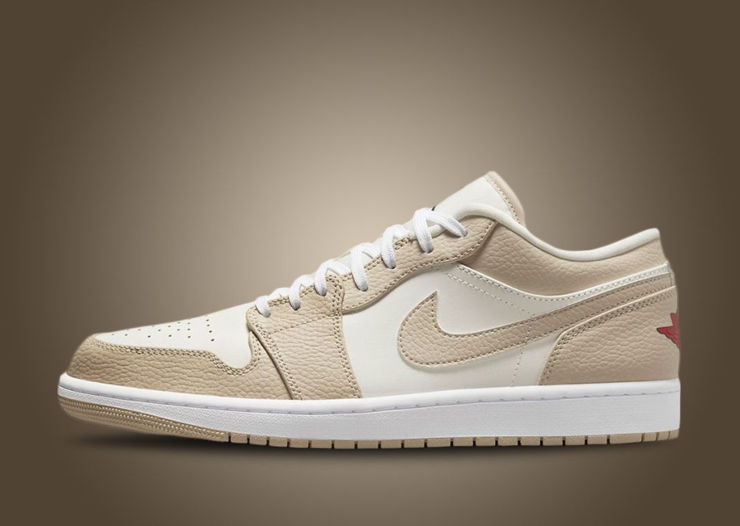 Air jordan cheap 1 low tan