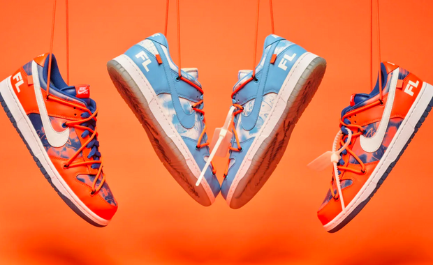 Nike dunk low off white x futura Clearance