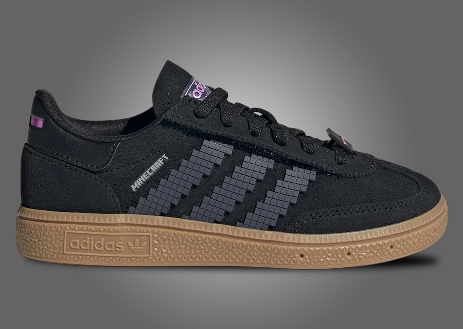 Minecraft x adidas Handball Spezial Enderman (GS) Lateral