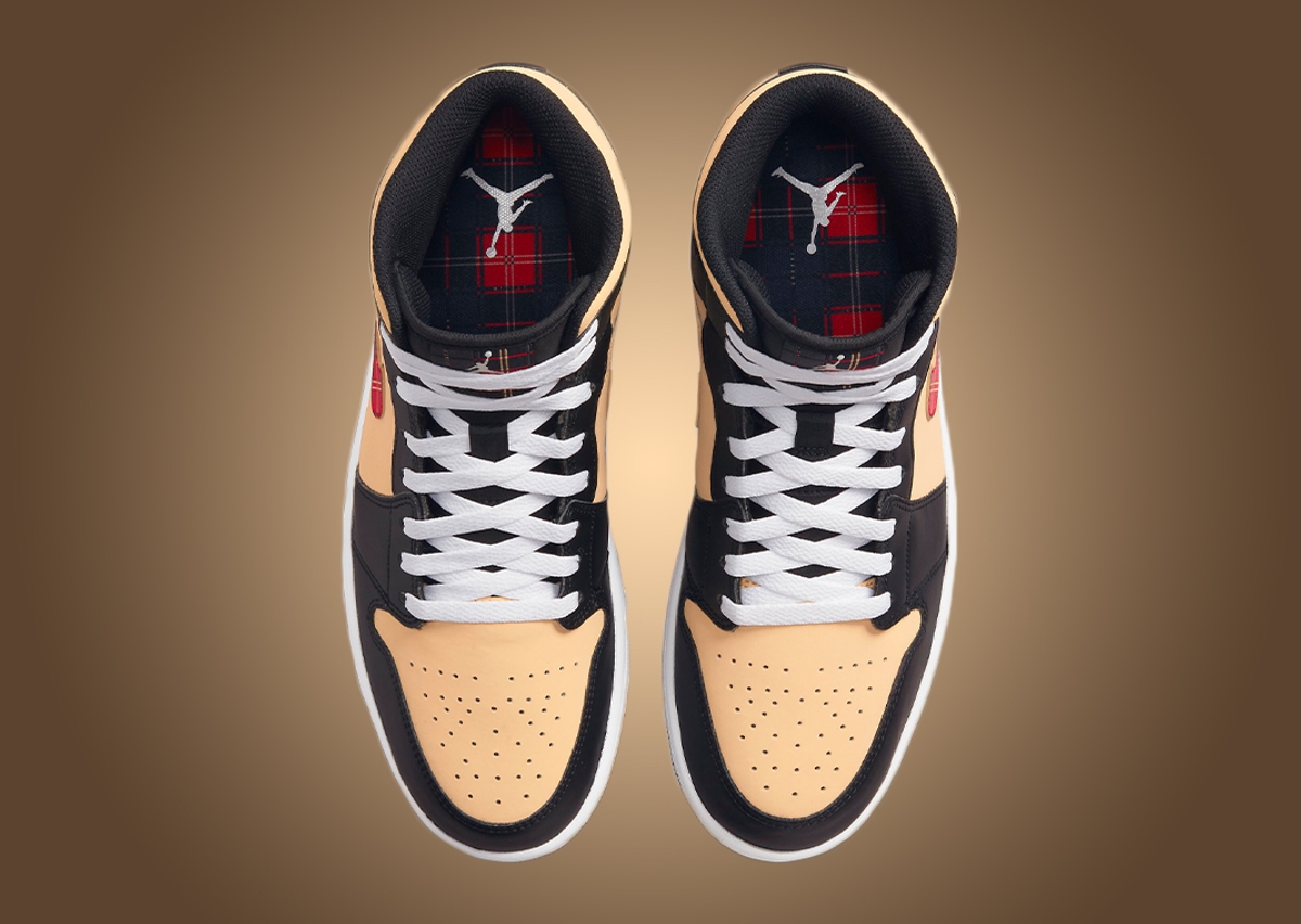 Air Jordan x Nike Tricolor Leather Air Jordan 1 Retro High OG Dark