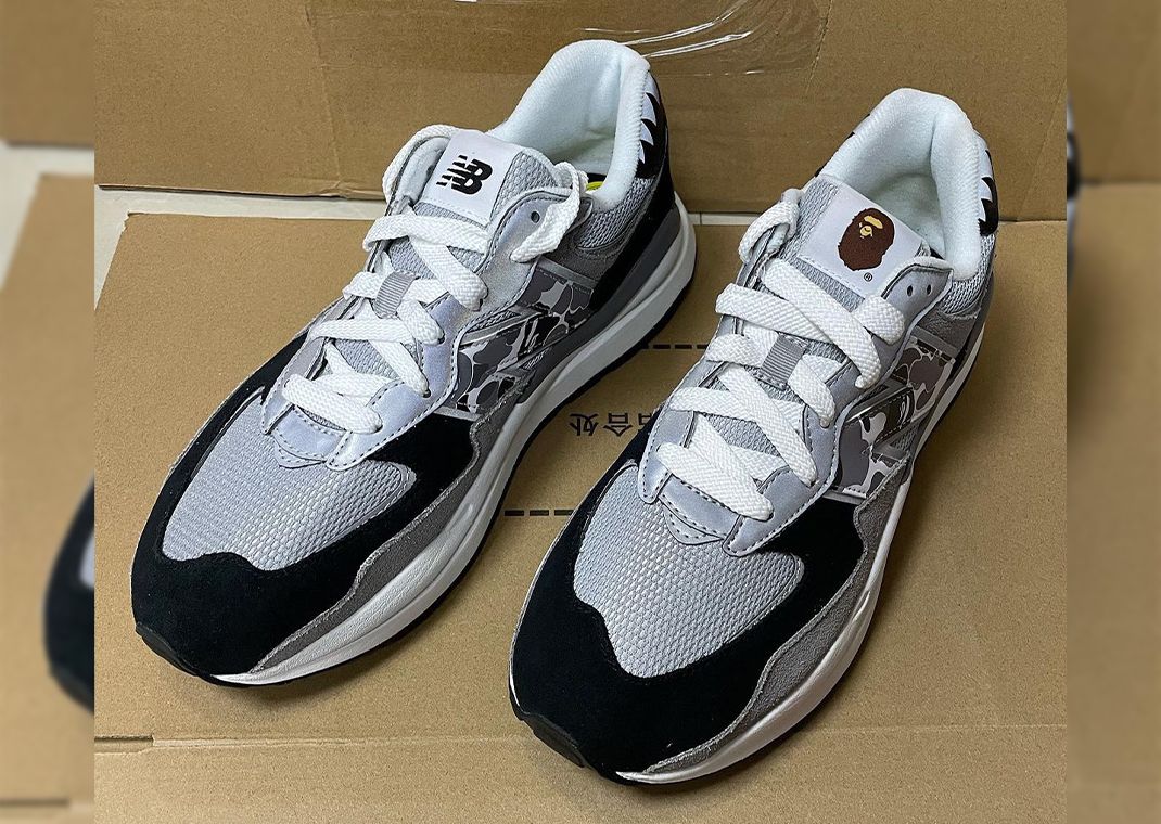 BAPE Puts Their Touch On Two New Balance 57/40