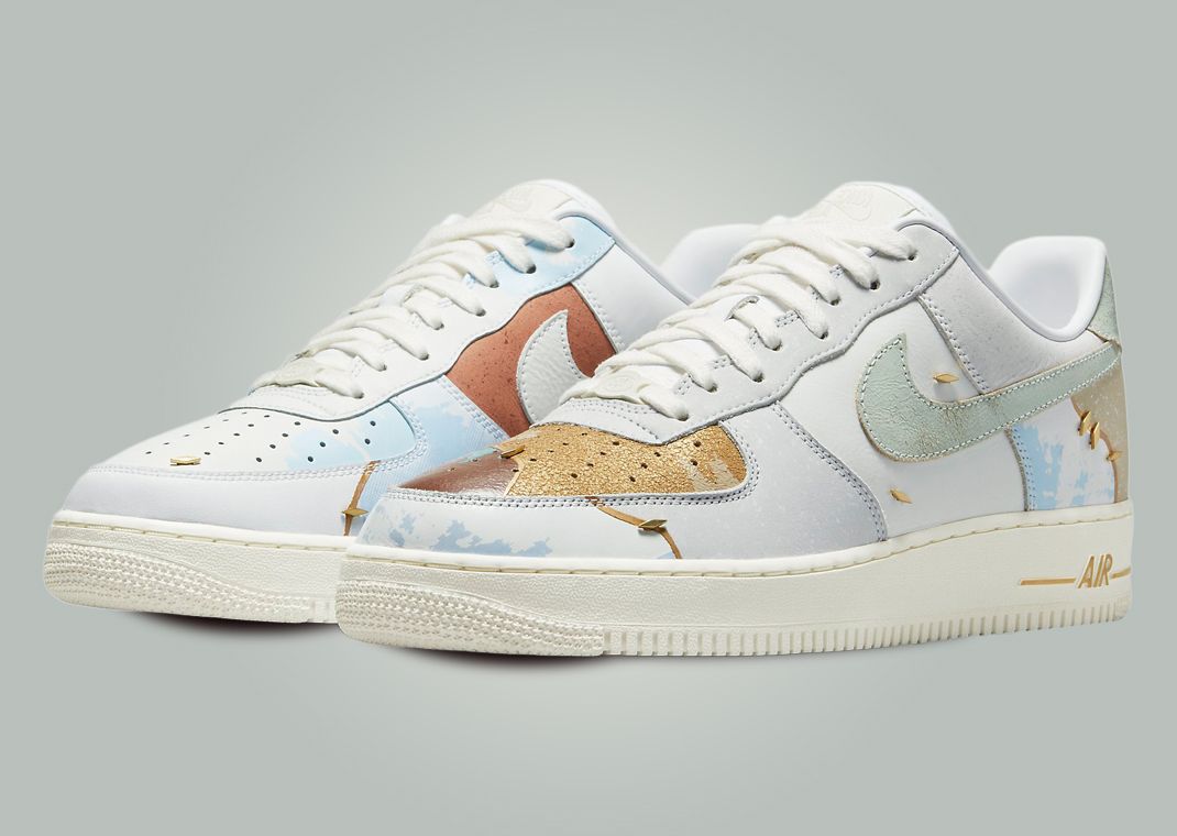 Nike air force 1 clearance spring patchwork