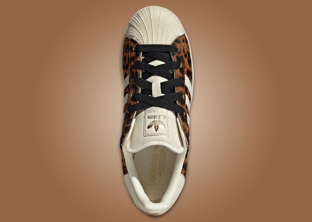 The adidas Superstar Cream Leopard Print Releases August 2025