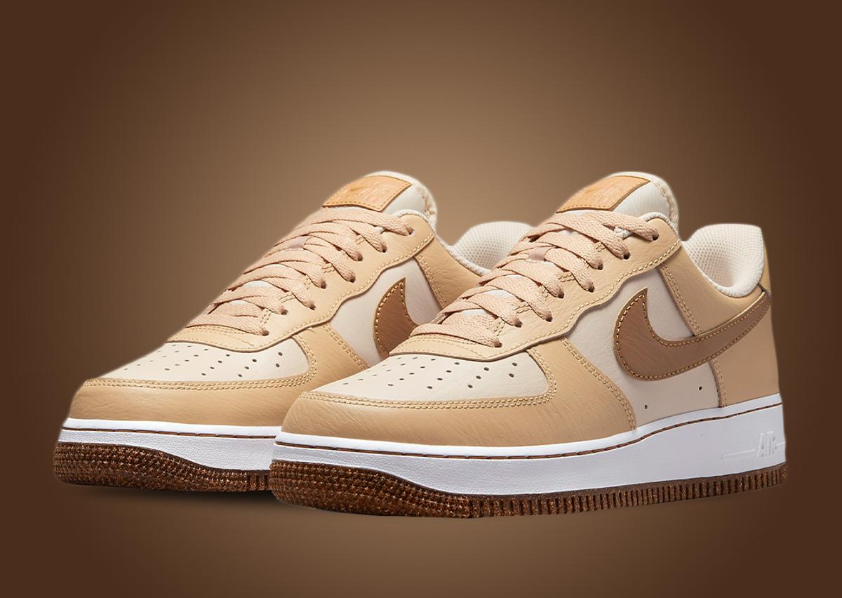 Nike Air Force 1 Low Pearl White Ale Brown