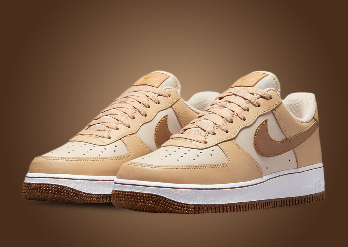 Nike air white and brown Clearance