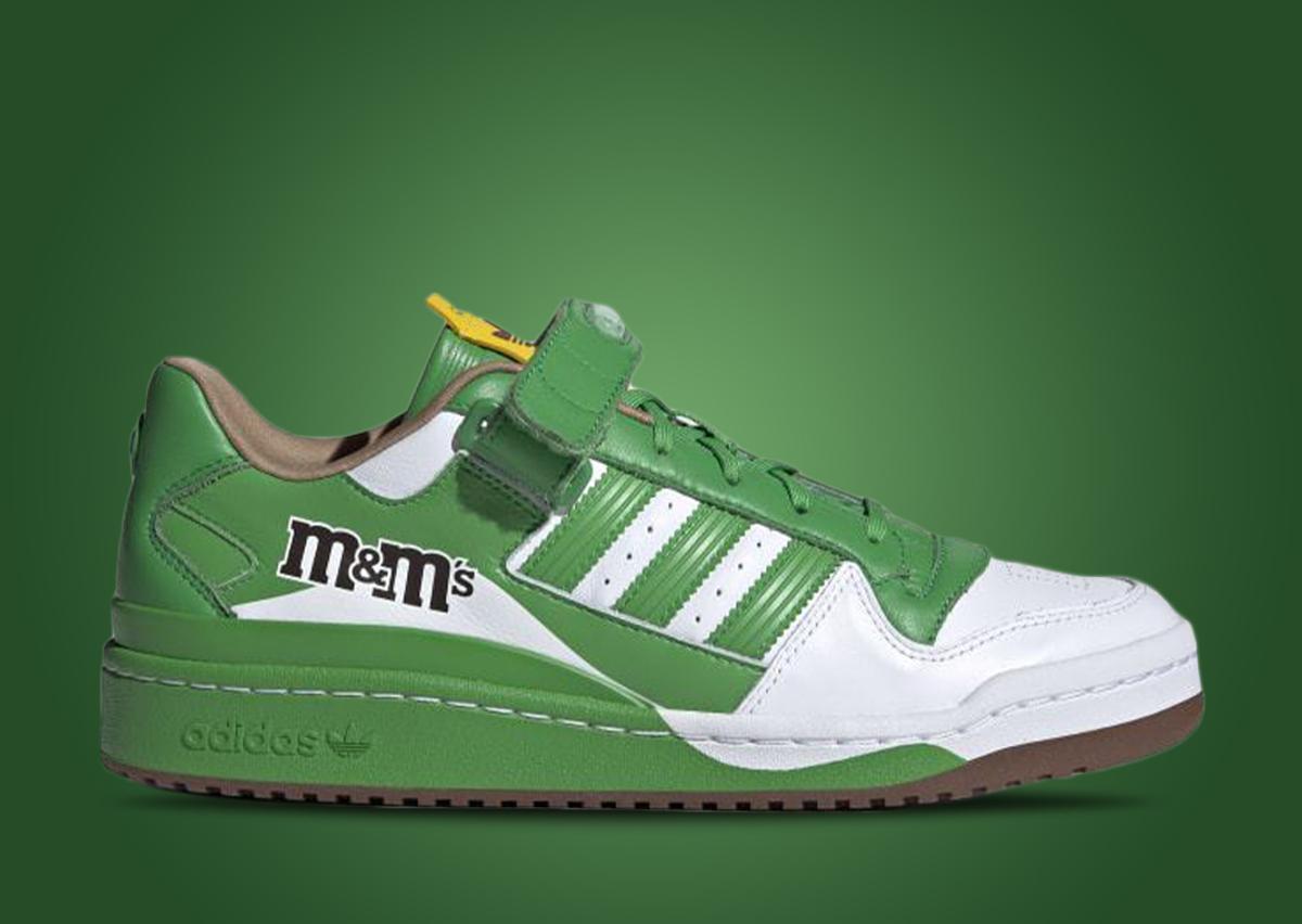 adidas M&M'S Brand Forum Low 84 Shoes - Green