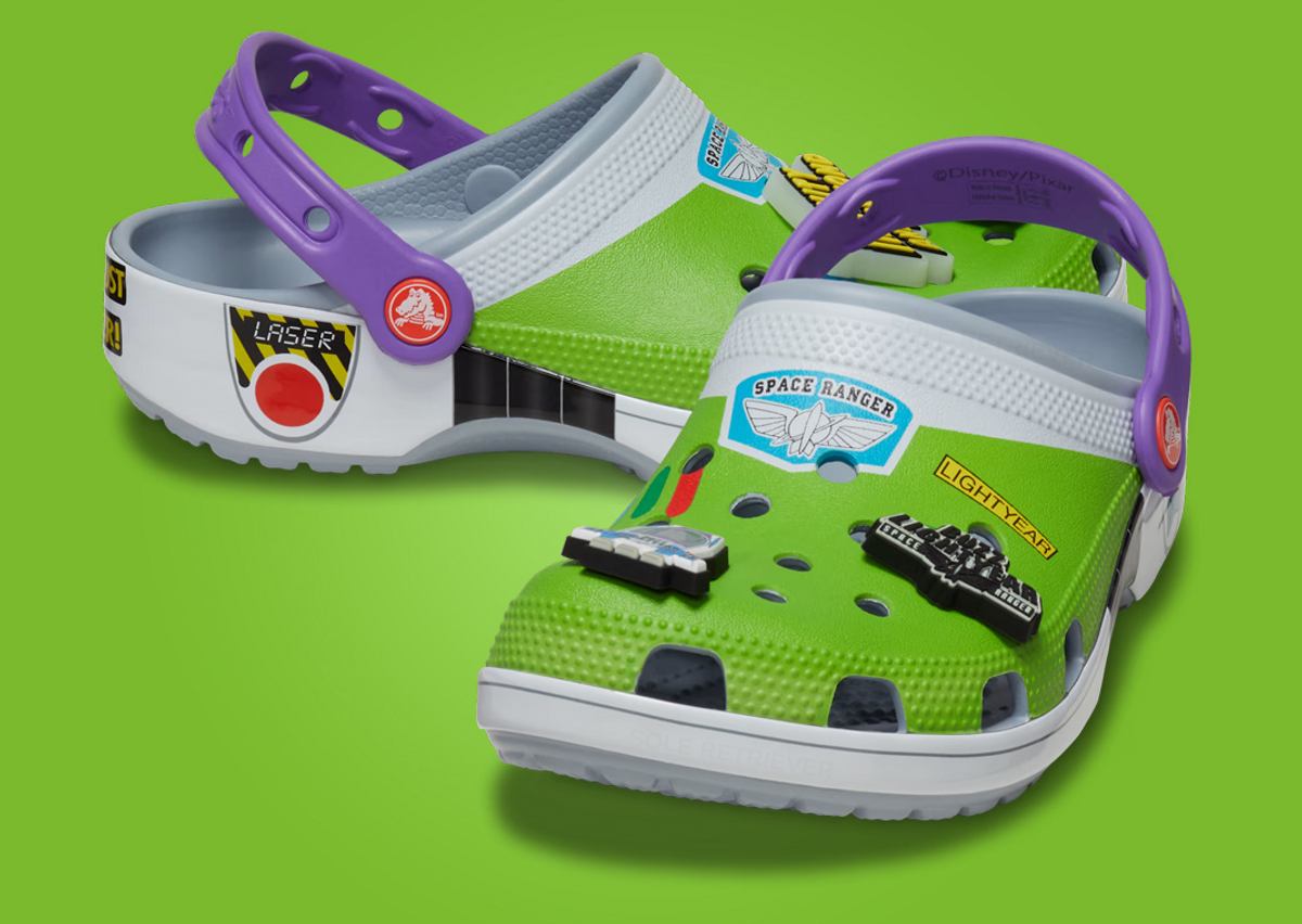 Toy Story x Crocs Classic Clog Buzz Lightyear Angle
