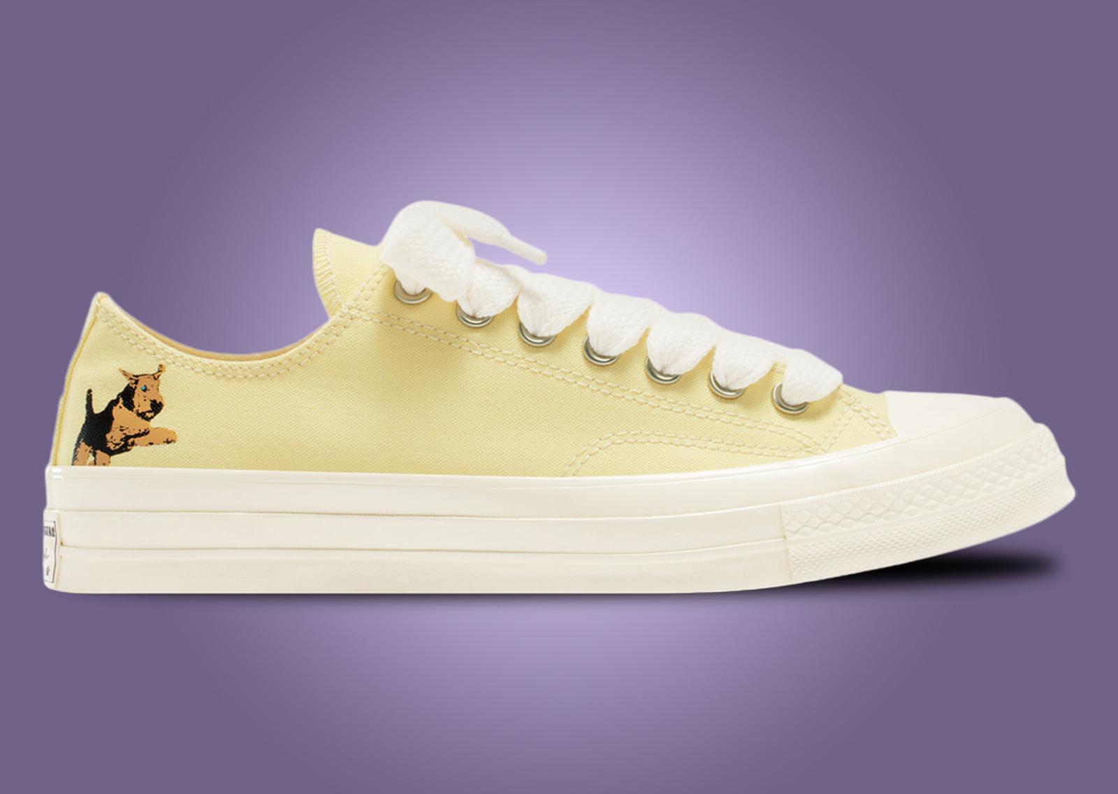 Golf le FLEUR* x Converse Chuck 70 Ox Darryl Lemon Meringue Lateral