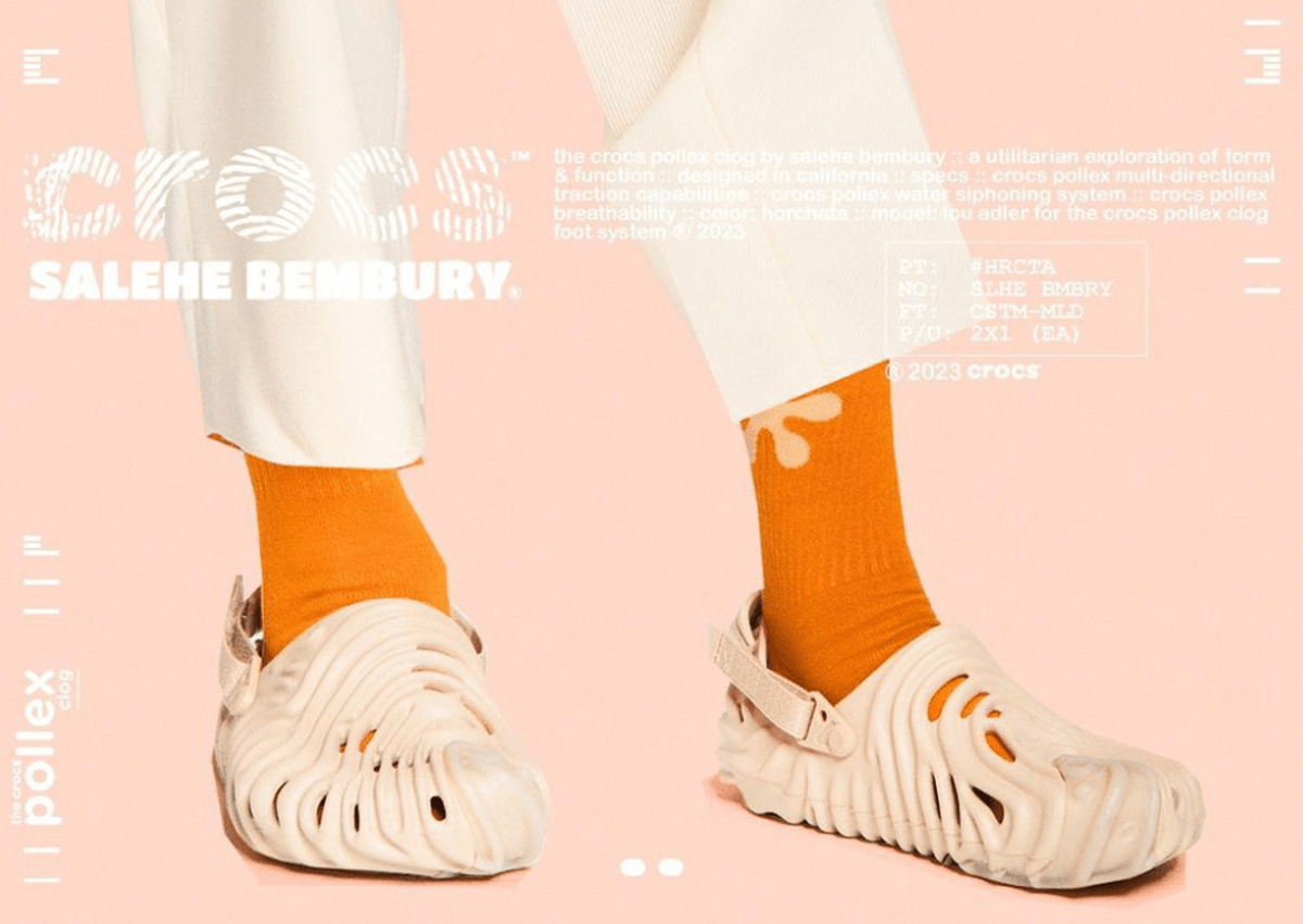 The Salehe Bembury x Crocs Pollex Clog Horchata Releases June 15