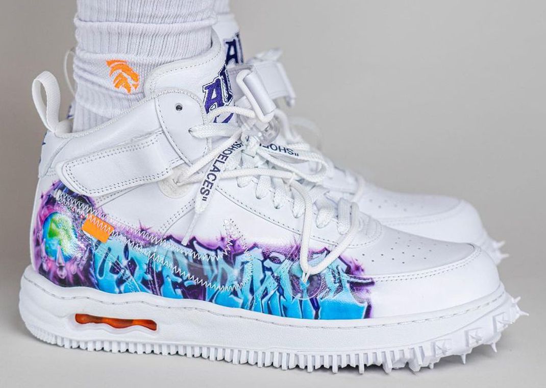 Off-White™ Unleashes The New Nike AF1 Mid Graffiti: An Homage To Classic  American And Rap Culture Vanity Teen 虚荣青年 Lifestyle & New Faces Magazine