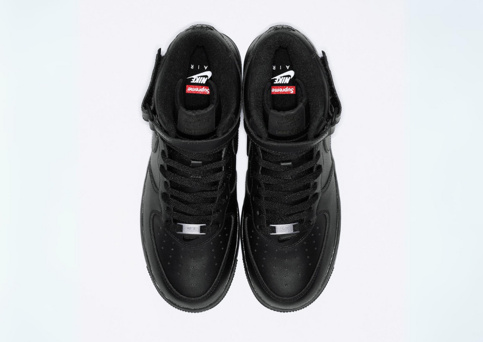 Supreme x Nike Air Force 1 Mid SP Black Top