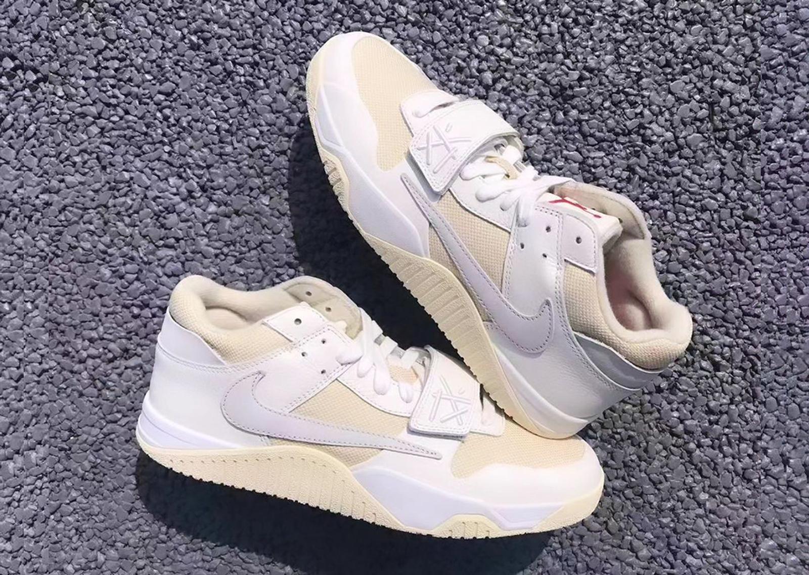 Travis Scott x Jordan Jumpman Jack Cream Angle