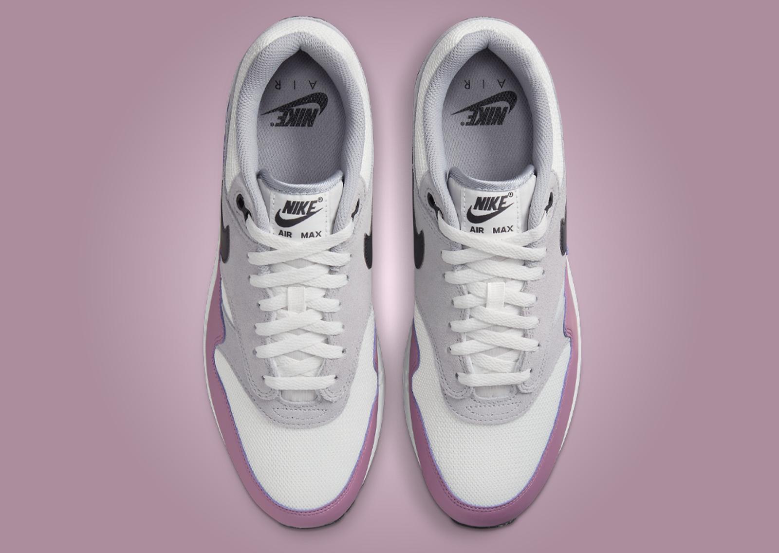 Nike Air Max 1 Summit White Wolf Grey Pink Top