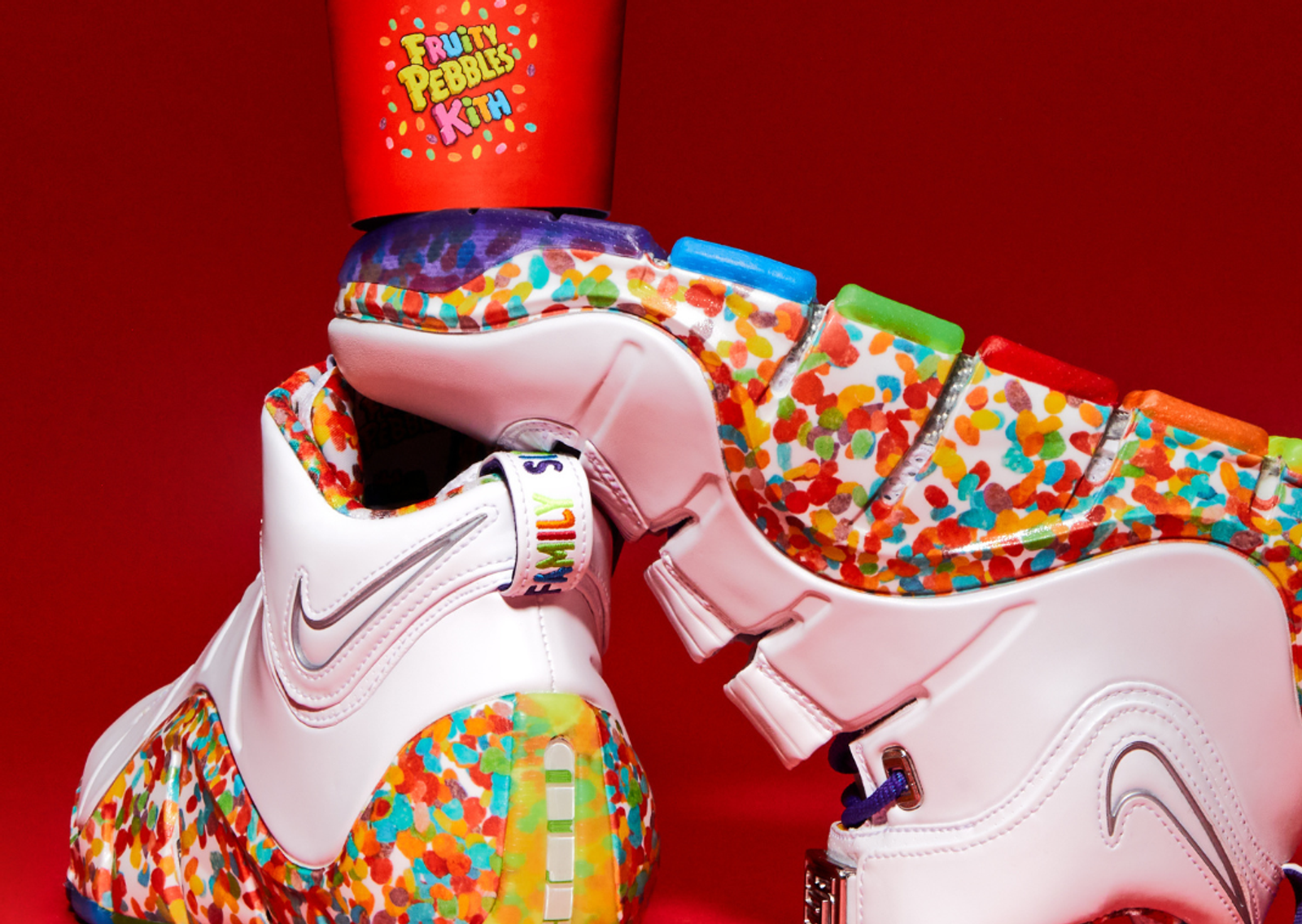 Kith Treats for the Nike Lebron 4 Fruity Pebbles