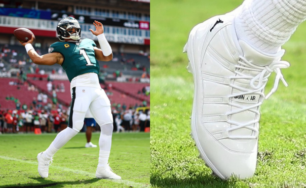 Jalen Hurts Air Jordan 11 Jawn Air PE