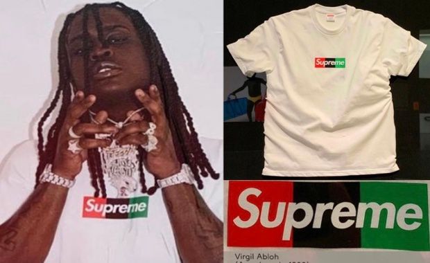 Chief keef hot sale supreme shirt